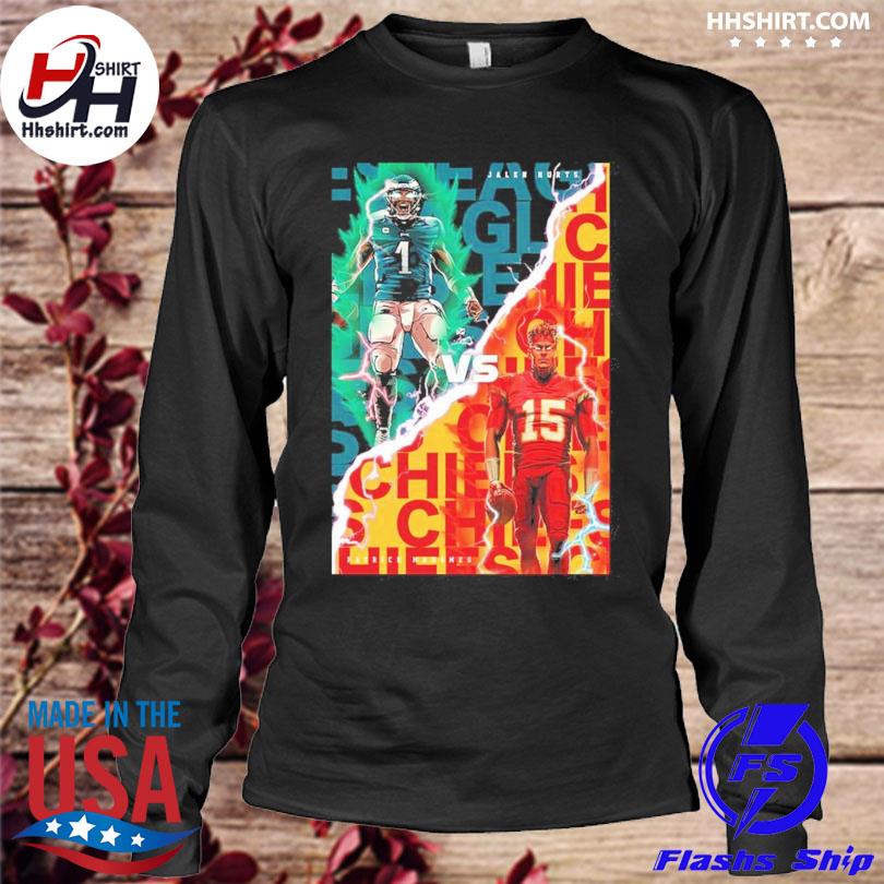 Patrick Mahomes vs Jalen Hurts Shirt