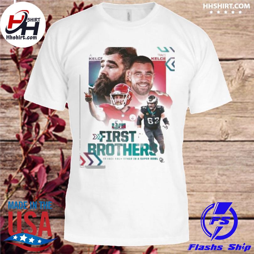 Jason kelce & travis kelce face shirt