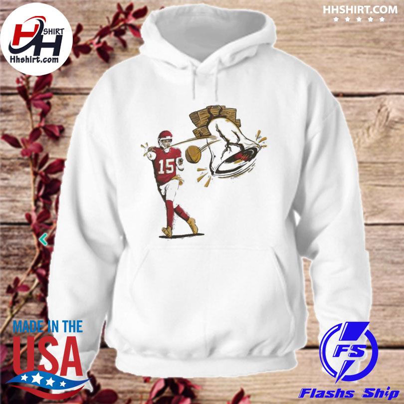 Kansas City Chiefs Patrick Mahomes Bell crack 2023 shirt, hoodie, sweater,  long sleeve and tank top