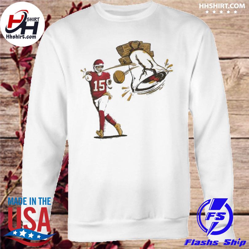 Patrick Mahomes 15 Kansas City Chiefs football poster shirt, hoodie,  sweater, long sleeve and tank top