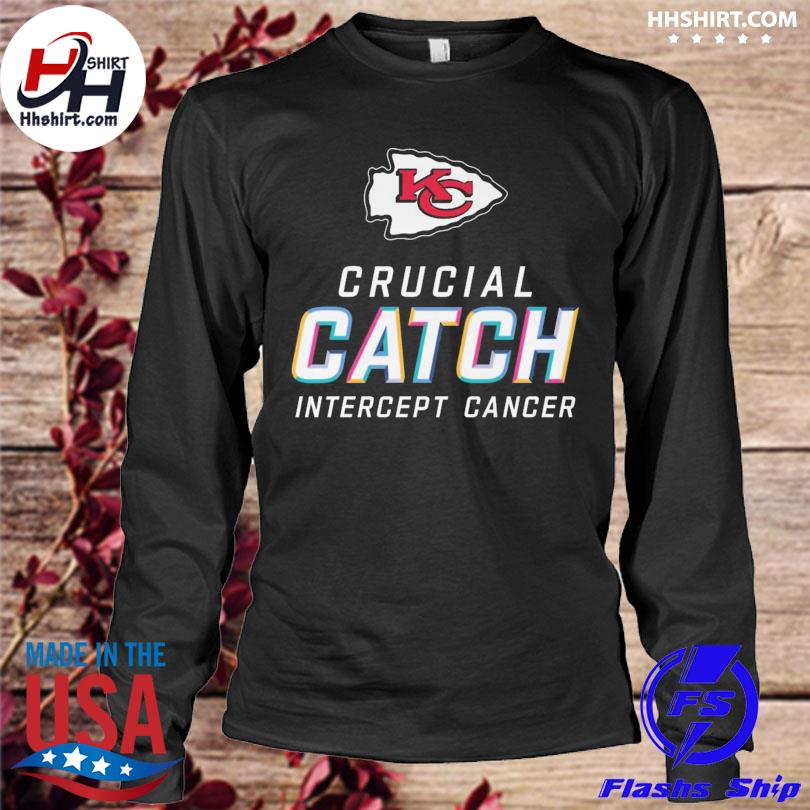 Kansas City Chiefs Crucial Catch Intercept cancer 2023 shirt, hoodie,  sweater, long sleeve and tank top