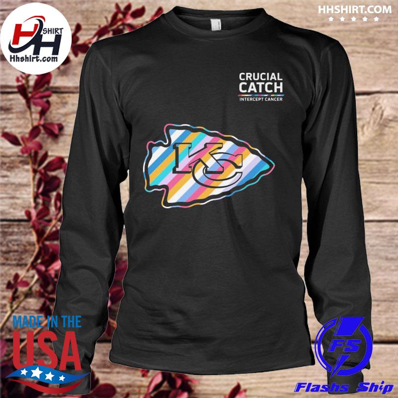 Kansas City Chiefs Crucial Catch Intercept Cancer shirt, hoodie, sweater,  long sleeve and tank top