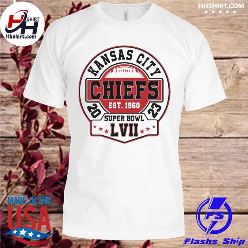 Super Bowl LVII Kansas City Chiefs 2023 T-shirt - High-Quality Printed Brand