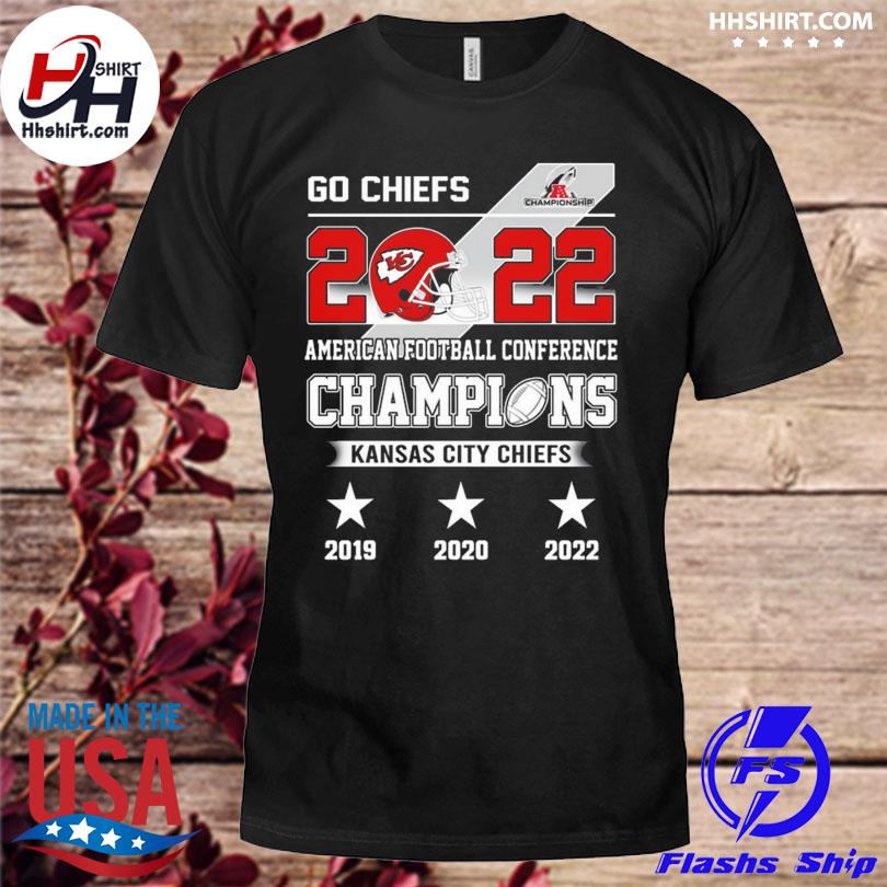 Kansas city Chiefs go Chiefs 2022 American football conference champions shirt