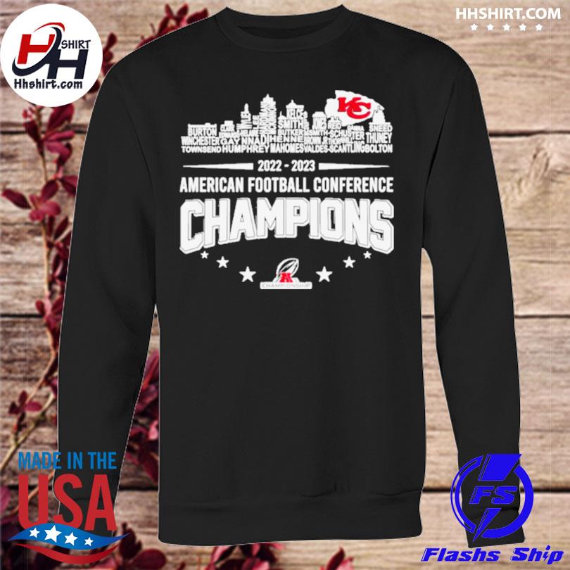 The Chiefs 2022-2023 American Football Conference Champions shirt, hoodie,  sweater, long sleeve and tank top