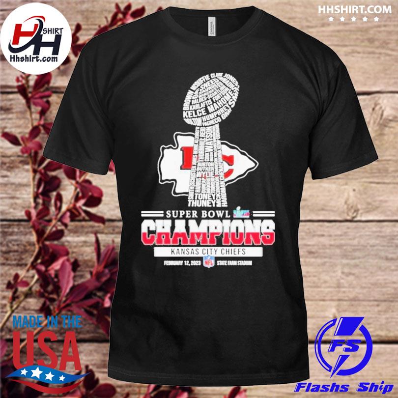 Kansas City - Chiefs - Super Bowl Champions - Free Shipping - Super Soft T- Shirt