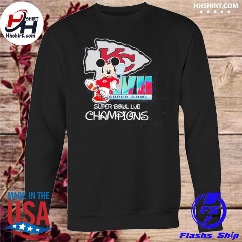 Mickey Mouse Kansas City Chiefs 2023 Super Bowl LVII shirt, hoodie