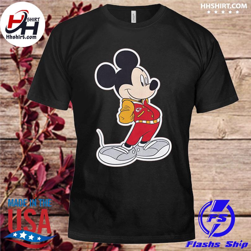 I Love The Chiefs Mickey Mouse Kansas City Chiefs T-Shirt - T-shirts Low  Price