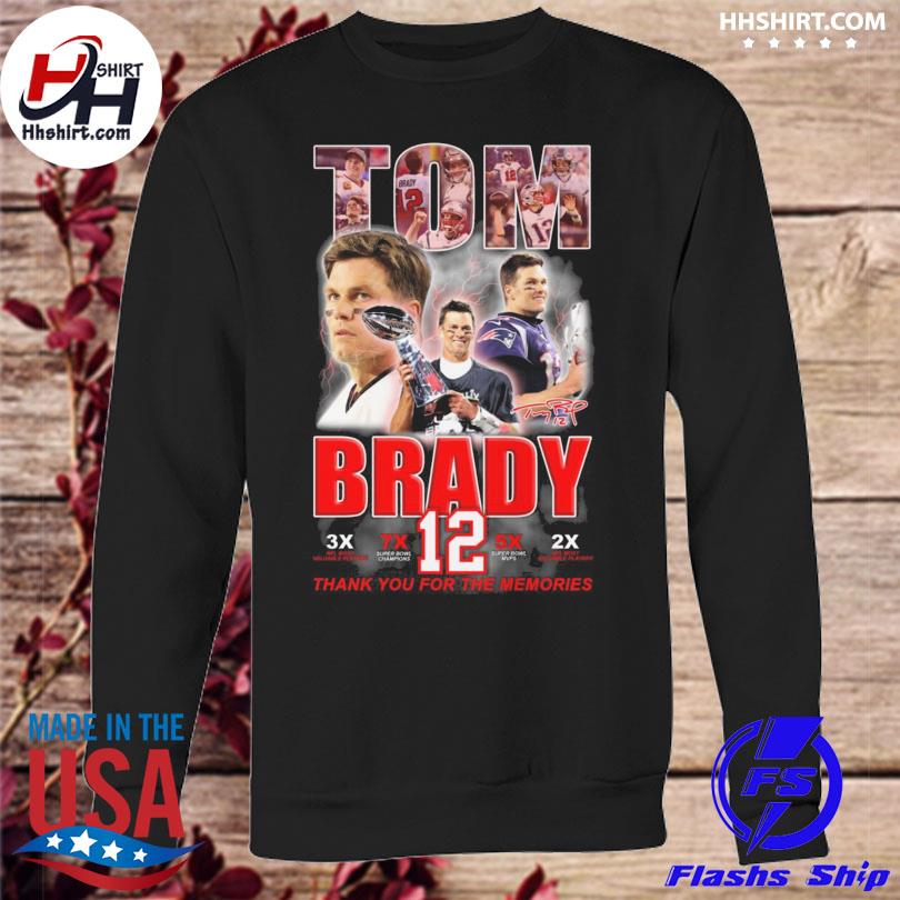 New England Patriots Tom Brady thank you for the memories