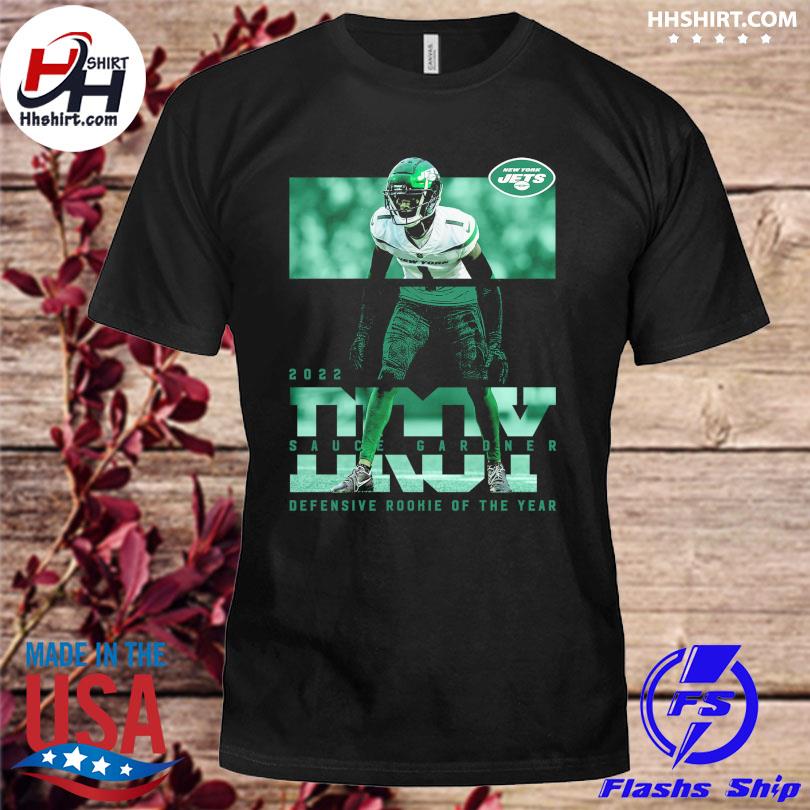 Sauce Gardner New York Jets Dpoy Defensive Offensive Rookie Of The Year  shirt, hoodie, sweater, long sleeve and tank top