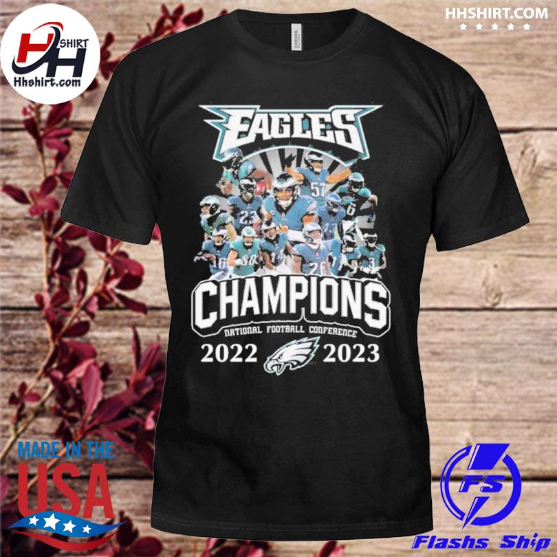 2023 Nation Football Conference Champions Philadelphia Eagles T Shirt