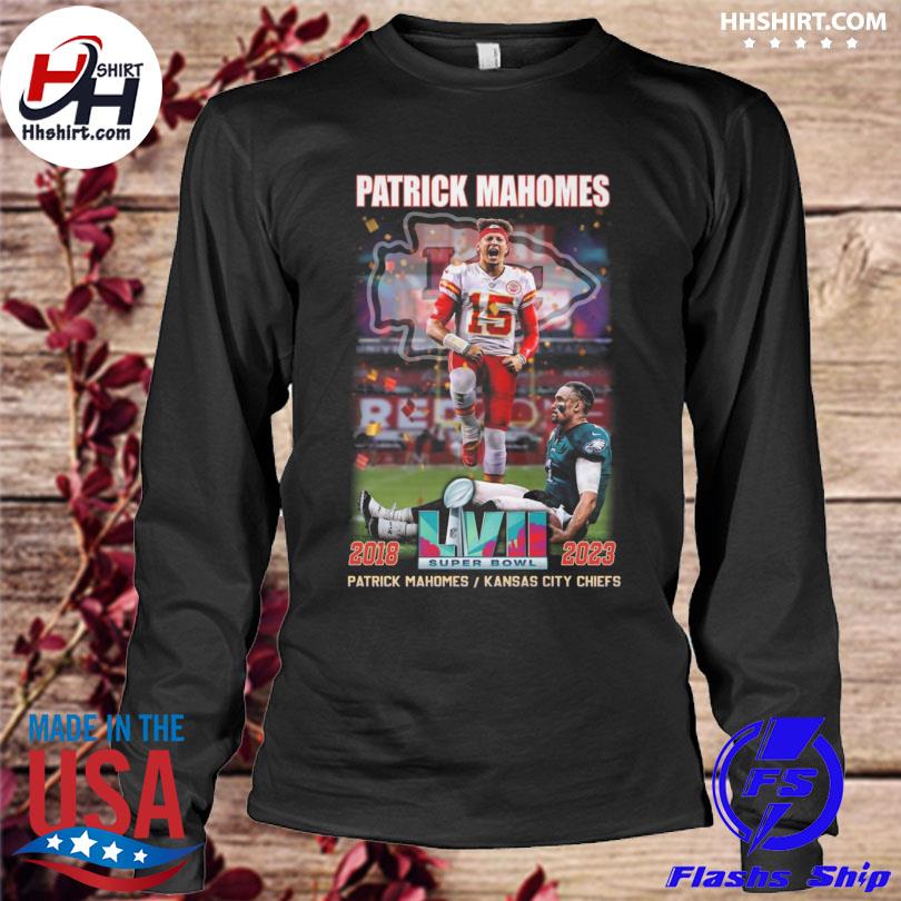 Kansas City Chiefs Patrick Mahomes 2018-2023 Super Bowl shirt in 2023