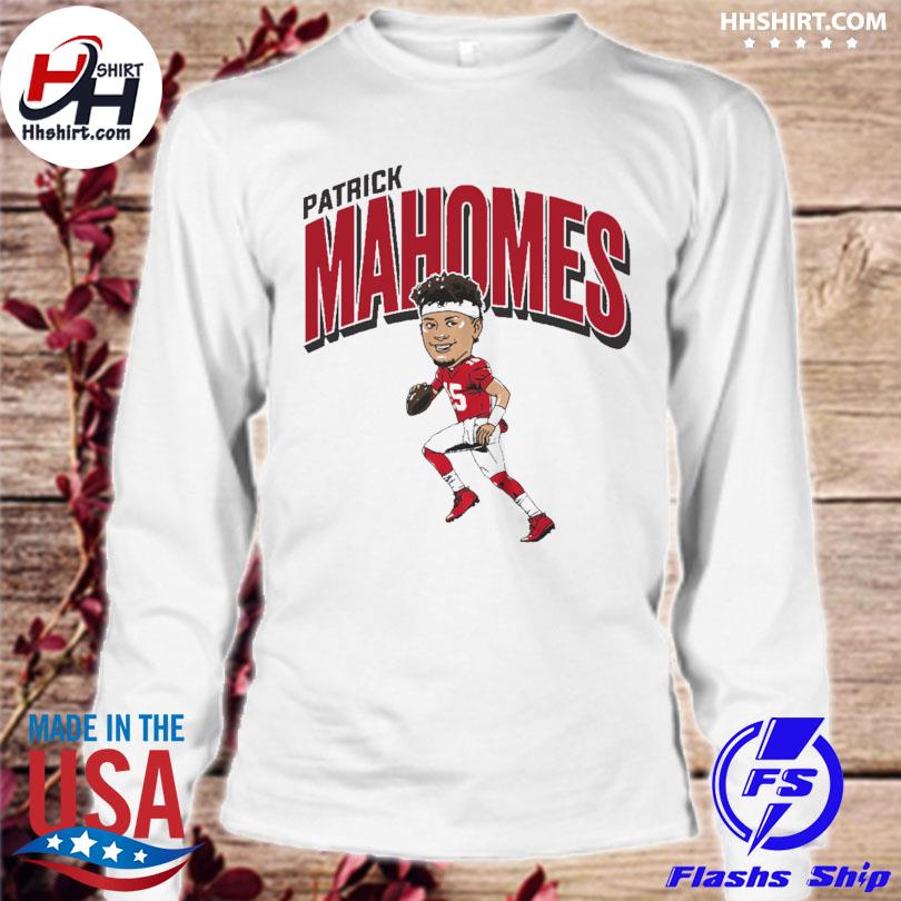 Patrick mahomes caricature 2022 Kansas city Chiefs shirt, hoodie, longsleeve  tee, sweater