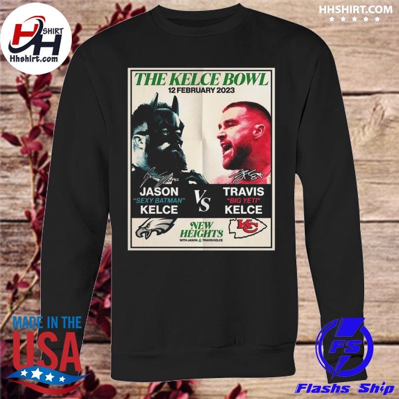 Philadelphia Eagles vs Kansas City Chiefs Kelce sexy Batman vs