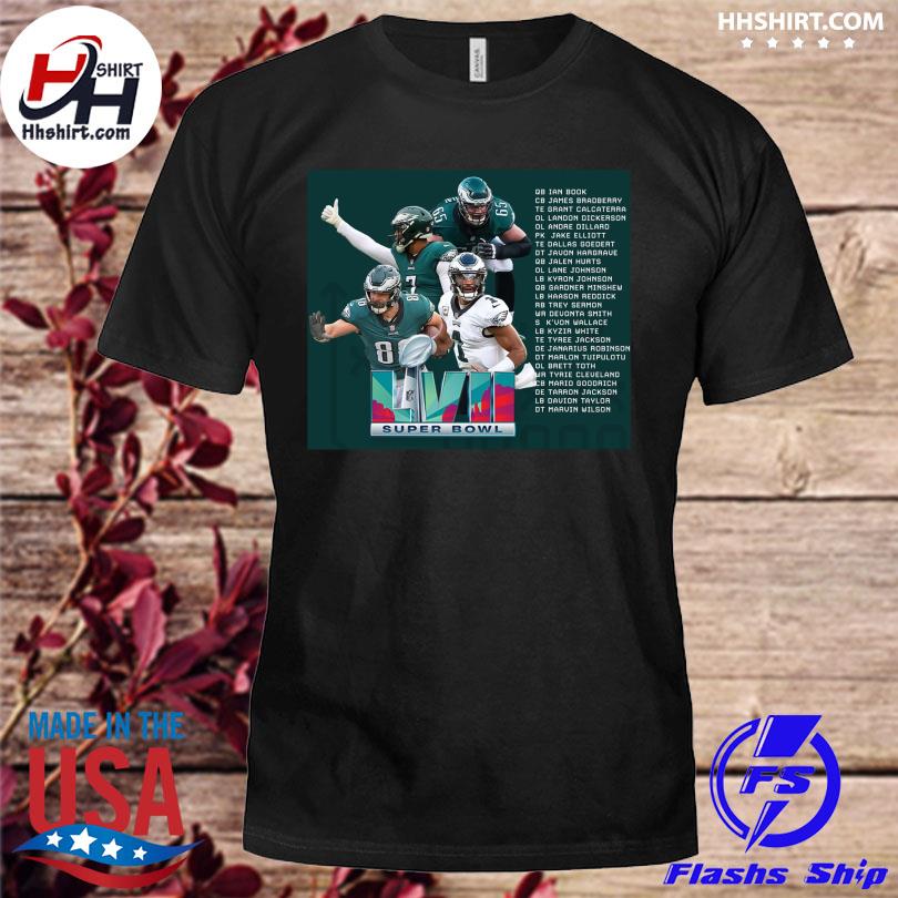 Super Bowl LVII Philadelphia Eagles Fly Eagles Fly T-Shirt - Bring