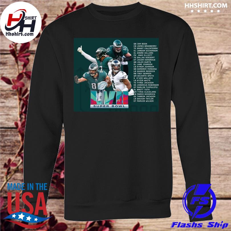 Super Bowl LVII Philadelphia Eagles Fly Eagles Fly T-Shirt - Bring