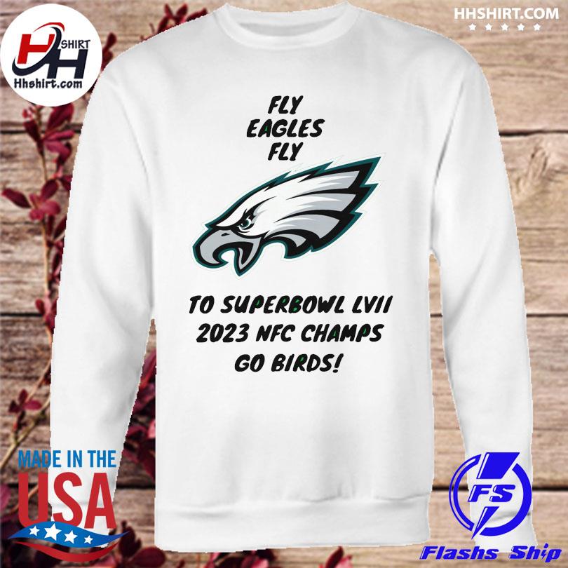 Super Bowl LVII Philadelphia Eagles Fly Eagles Fly T-Shirt - Bring