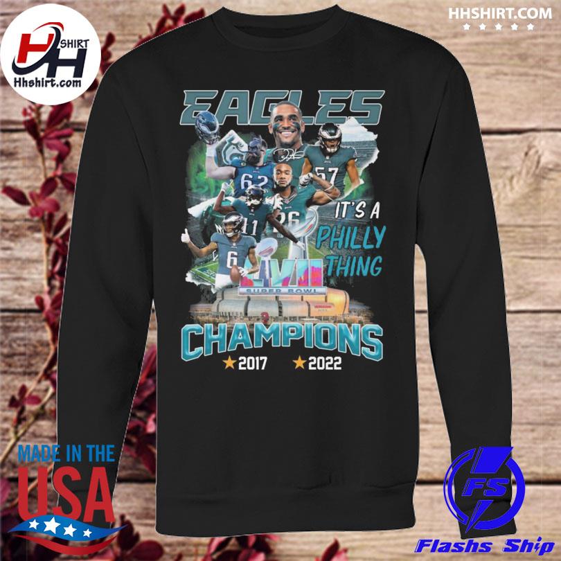 It's a philly thing champions logo Philadelphia eagles shirt, hoodie,  sweater and long sleeve