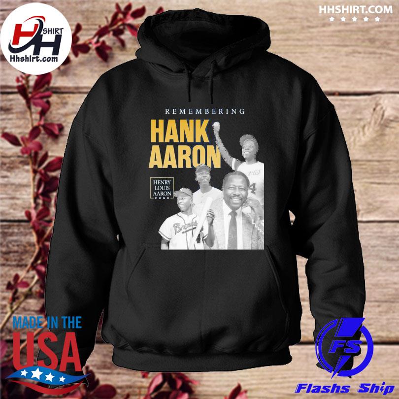 RIP Hank Aaron Vintage 90s MLB Hank Aaron 25th Anniversary Classic T-Shirt,  hoodie, sweater, long sleeve and tank top