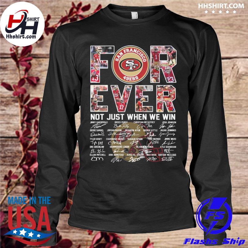 Forever LA Dodgers not just we win signatures shirt, hoodie