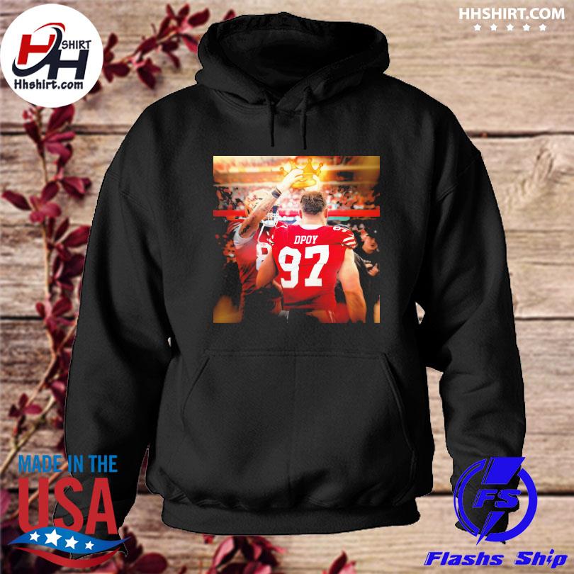 San Francisco 49Ers Nick bosa crowned him shirt, hoodie