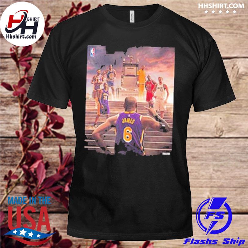 Lebron James Los Angeles Lakers basketball king 2023 T-shirt