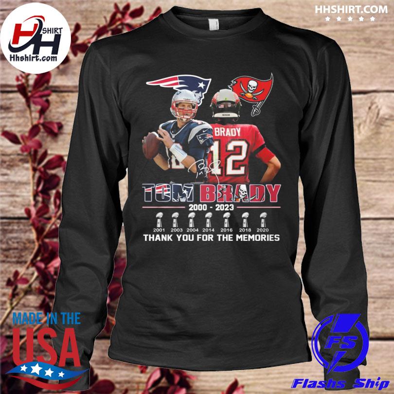 Tampa Bay Buccaneers Thank You 12 Tom Brady 2023 Shirt, hoodie, sweatshirt  and long sleeve