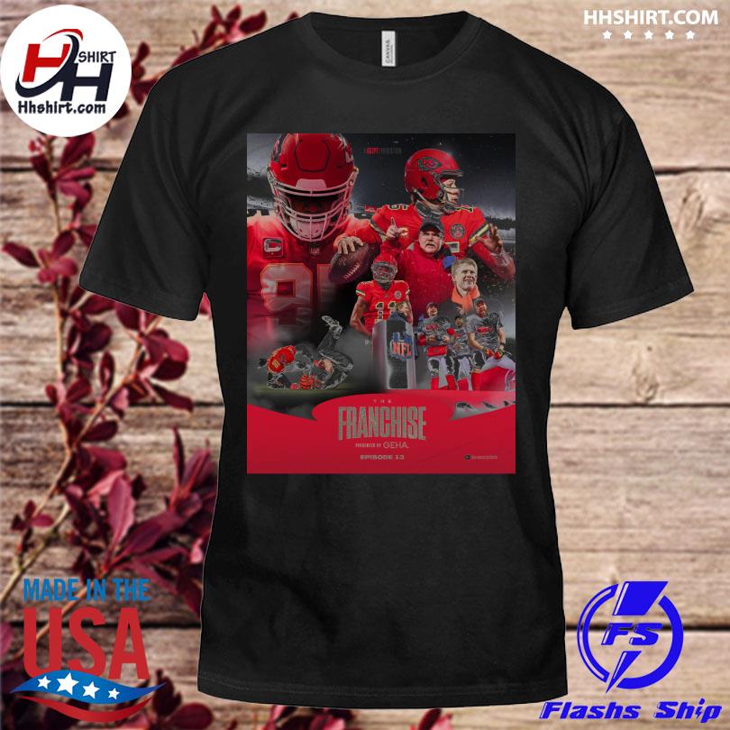 The franchise presented by geha drops later today shirt