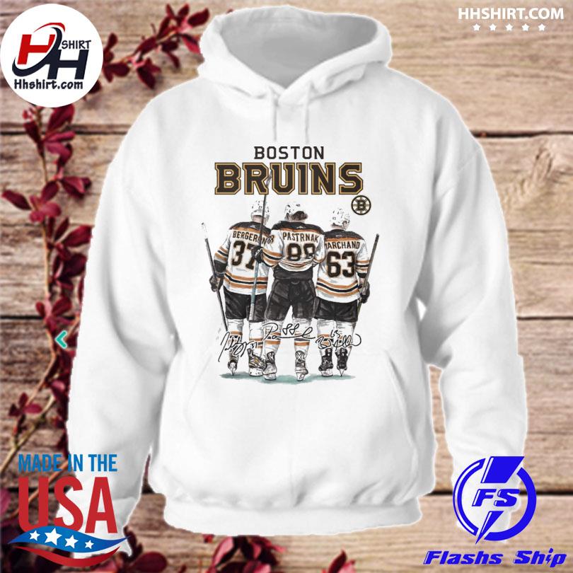Boston Bruins Patrice Bergeron Brad Marchand David Pastrnak signatures 2023  shirt, hoodie, sweater, long sleeve and tank top
