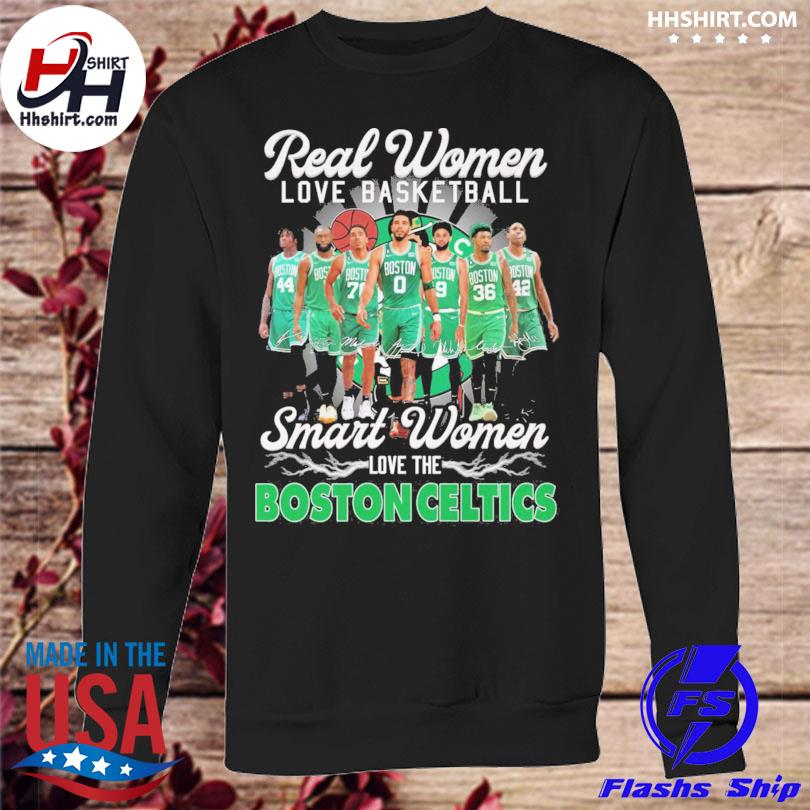 Official Boston Celtics Real women love basketball smart women