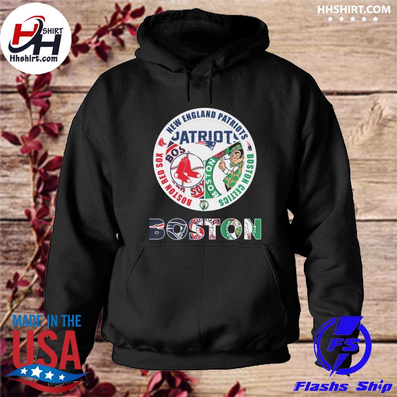 Boston Red Sox, New England Patriots and Boston Celtics shirt