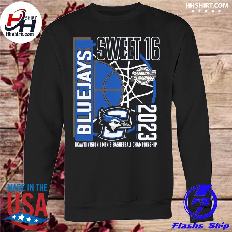 Men's Blue Creighton Bluejays Long Sleeve Hoodie T-Shirt