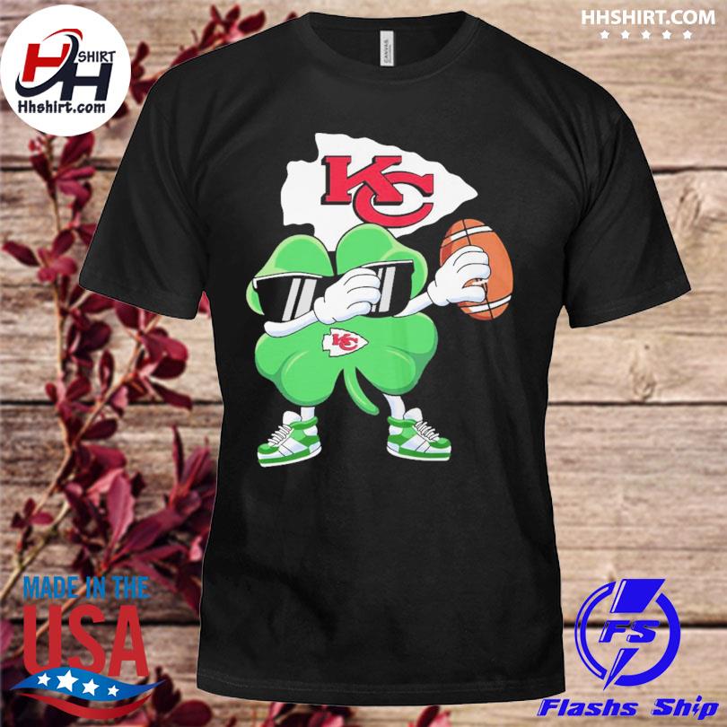 Dabbing st patrick Kansas city Chiefs 2023 shirt, hoodie