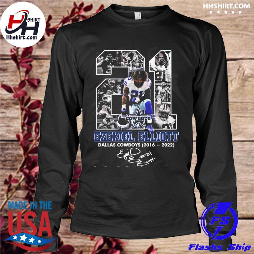 Official ezekiel Elliott Dallas Cowboys 2016 – 2022 Thank You For The  Memories T-Shirt, hoodie, sweater, long sleeve and tank top