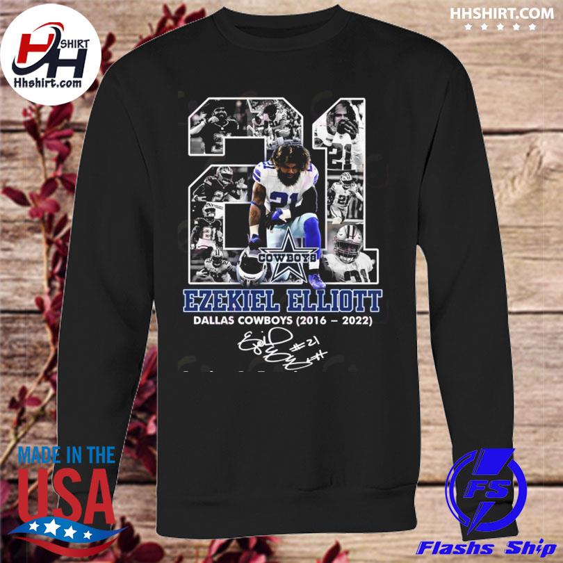 Official ezekiel Elliott Dallas Cowboys 2016 – 2022 Thank You For The  Memories T-Shirt, hoodie, sweater, long sleeve and tank top