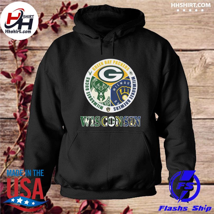 Youth Green Bay Packers Green Heritage Long Sleeve Hoodie