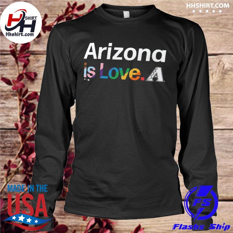 Premium lGBT Arizona Diamondbacks is love city pride shirt, hoodie