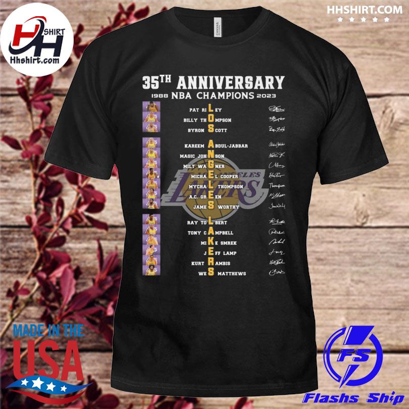 Official Los Angeles Lakers Champions Nba 1988 Nba Finals Logo Shirt,  hoodie, sweater, long sleeve and tank top