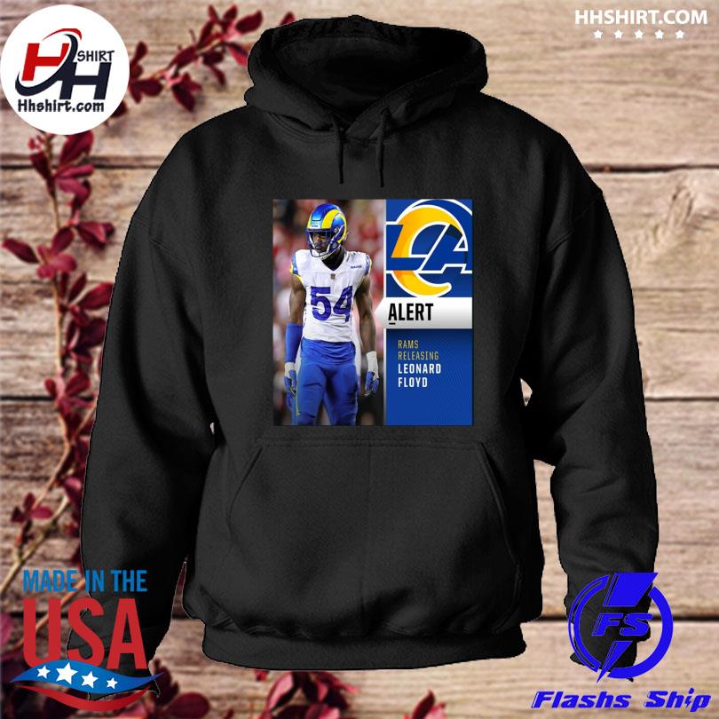 number 54 Los angeles rams releasing lb leonard Floyd vintage logo shirt,  hoodie, longsleeve, sweater