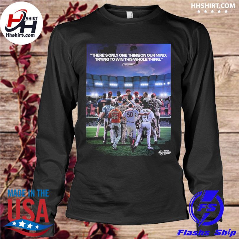Mike Trout Team USA Quote In 2023 World Baseball Classic Unisex T-Shirt -  REVER LAVIE