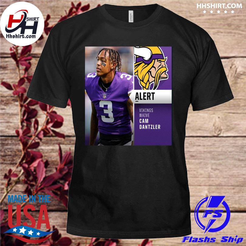 Minnesota Vikings Waive CB Cam Dantzler Unisex T-Shirt - REVER LAVIE