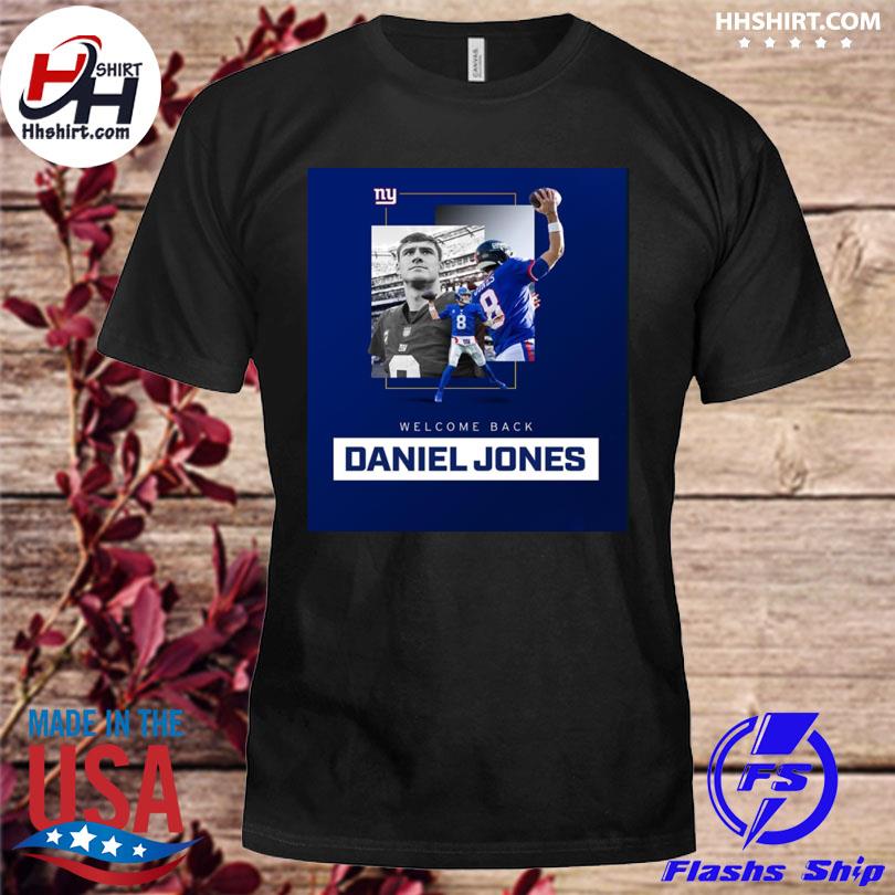 Official Daniel jones ny giants T-shirt, hoodie, tank top, sweater and long  sleeve t-shirt