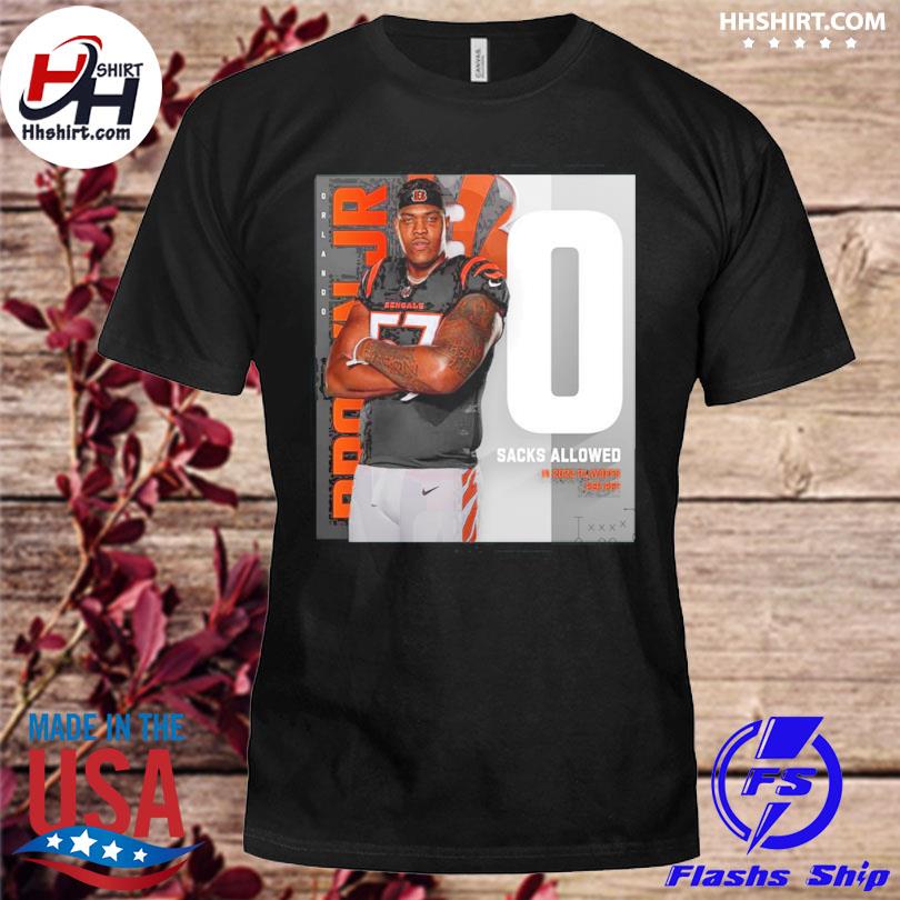 Orlando Brown Jr 0 Sacks Allowed In 2022 Playoffs Per PFF Cincinnati Bengals  NFL Classic T-Shirt - REVER LAVIE