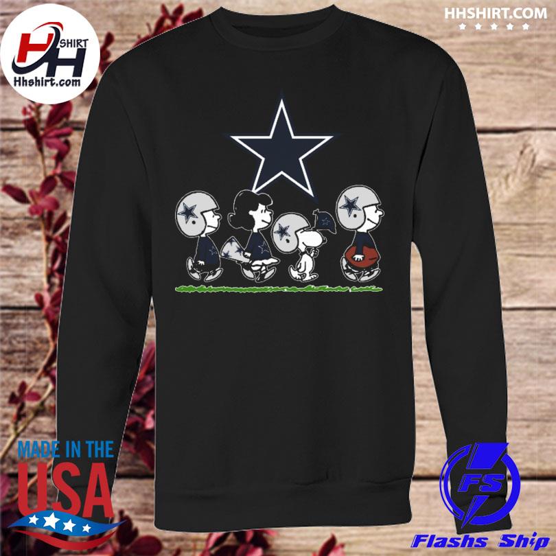 Peanuts Snoopy Football Team Cheer For The Dallas Cowboys Shirt -  High-Quality Printed Brand