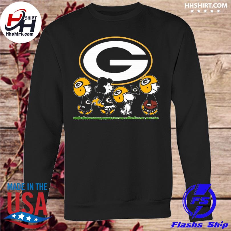 Green Bay Packers Lets Play Football Together Snoopy NFL Shirts