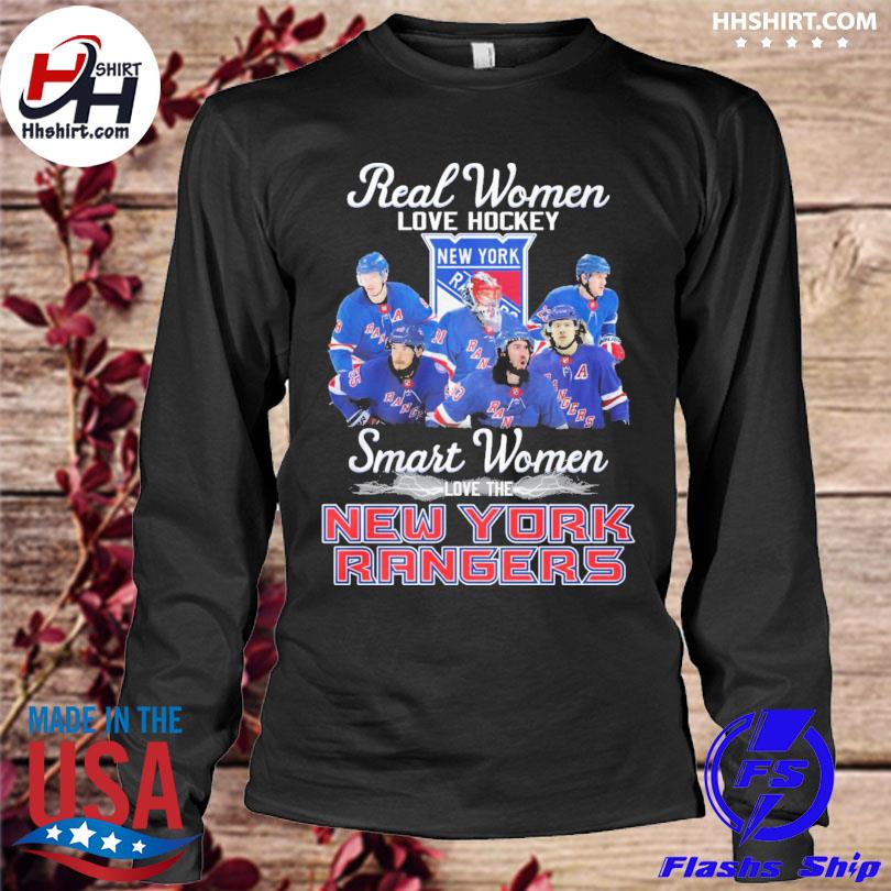 Real women love hockey smart women love the NY Rangers 2023 t-shirt,  hoodie, sweater, long sleeve and tank top