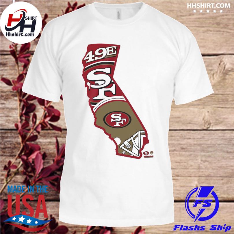 Official San Francisco 49ers New Era Gameday State T-Shirt, hoodie