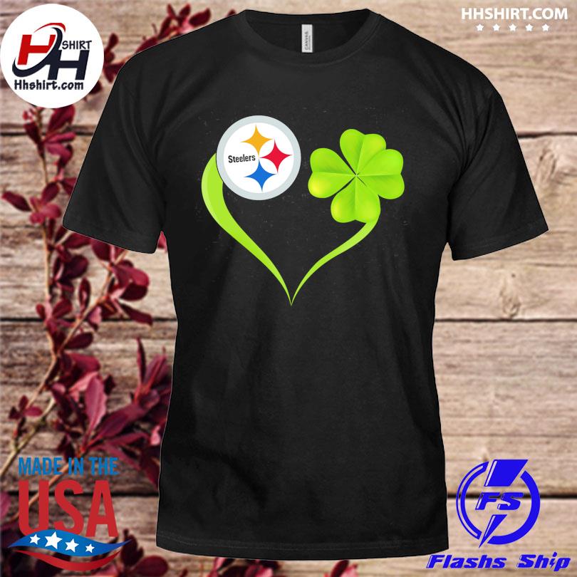 Original st Patrick Day Pittsburgh Steelers heart 2023 shirt