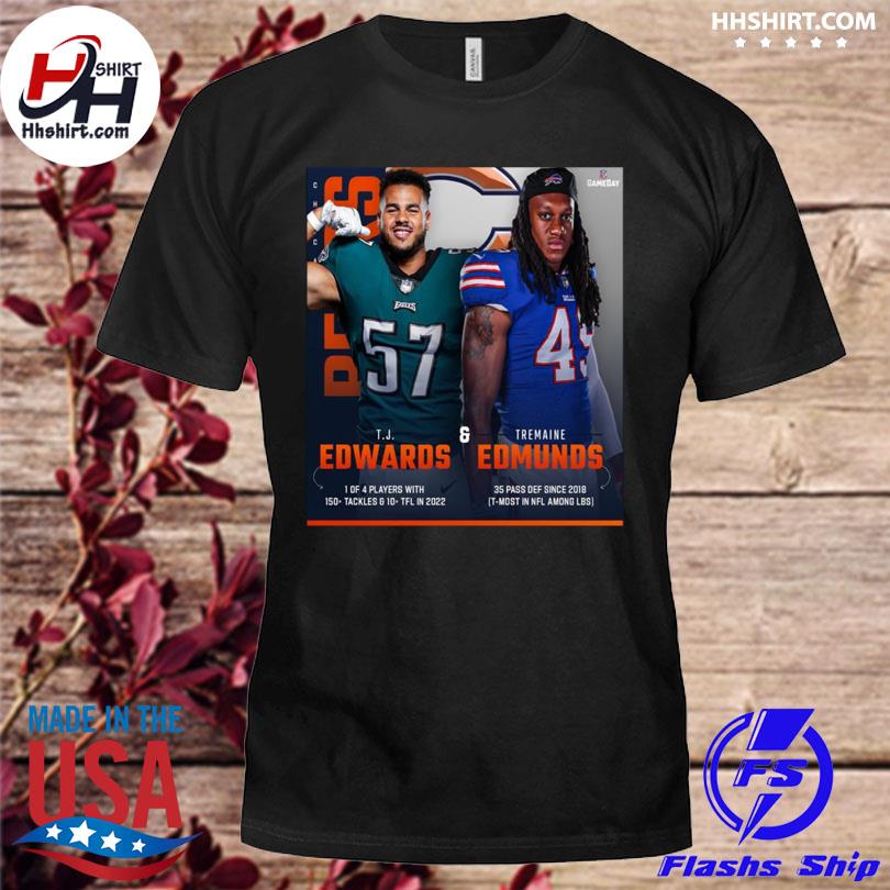 T j edwards and tremaine edmunds the monsters of the midway new linebacker  duo shirt, hoodie, longsleeve tee, sweater