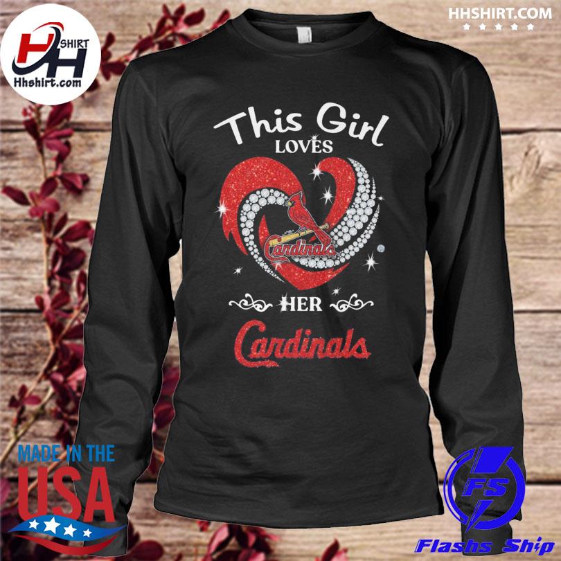 Official Heart This Girl Love St.Louis Cardinals Shirt, hoodie